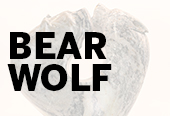 Leroy Henry Bear Wolf sculpture piece link image