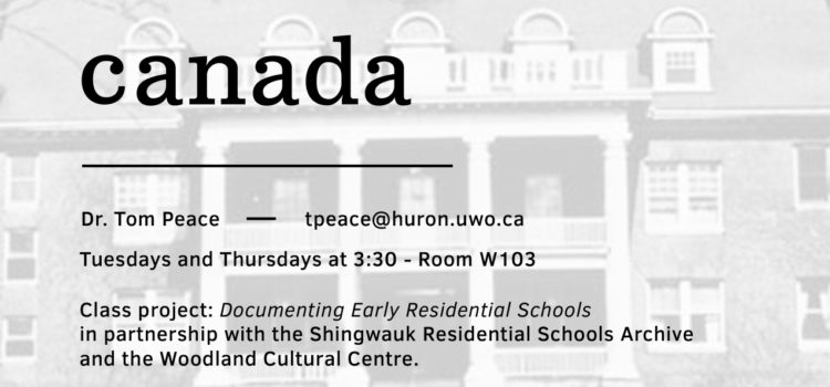 Documenting Early Residential Schools