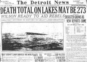 Original Source: https://en.wikipedia.org/wiki/Great_Lakes_Storm_of_1913#/media/File:DetroitNews-11-13-1913.png