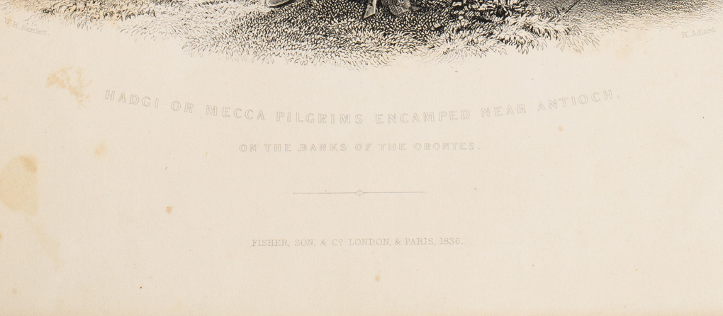 Detailed image of the Huron title page with the date of 1836