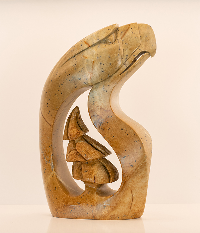 Eagle Tree of Peace sculpture by Indigenous artist Leroy Henry
