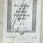 Princeton University_Library Bookplate_1622